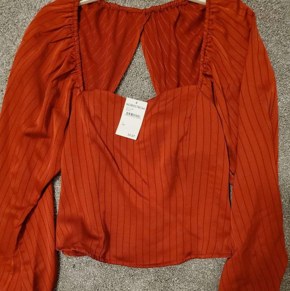Long sleeved blouse